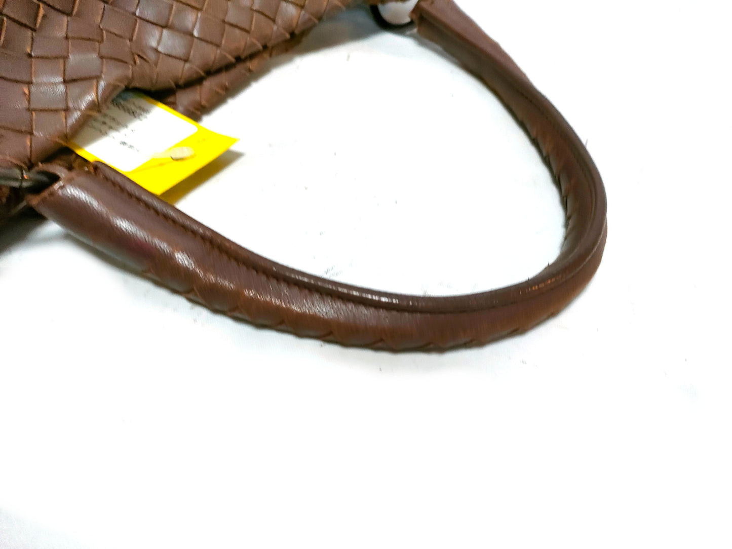 BOTTEGA VENETA Intrecciato Brown/One-Hand/Mirror Broken Handbag