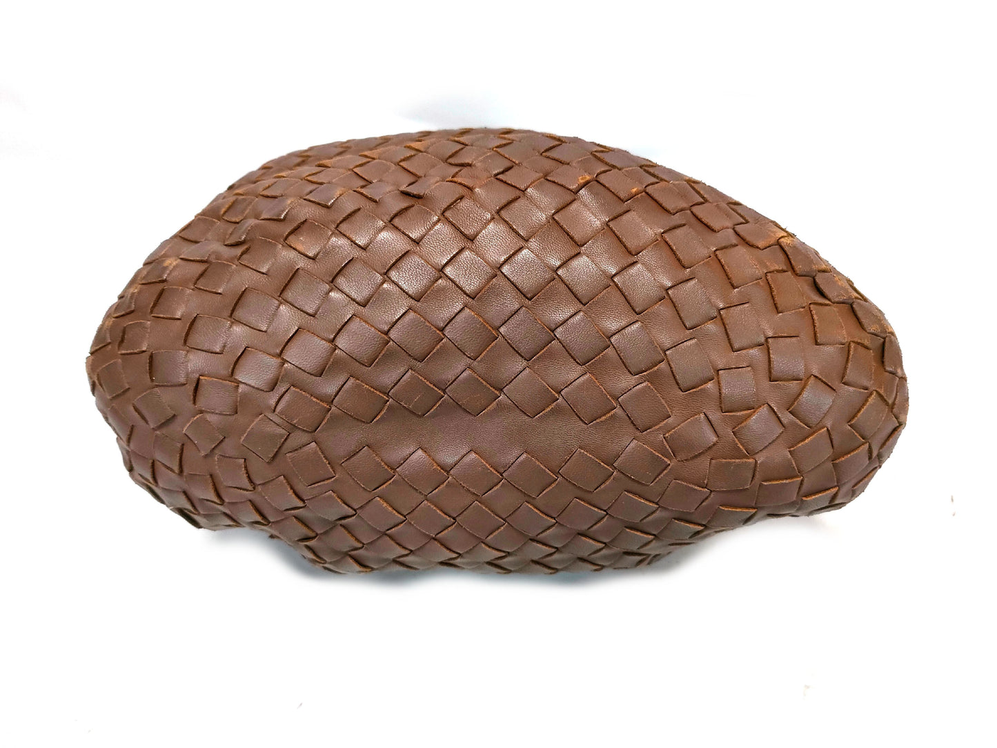 BOTTEGA VENETA Intrecciato Brown/One-Hand/Mirror Broken Handbag