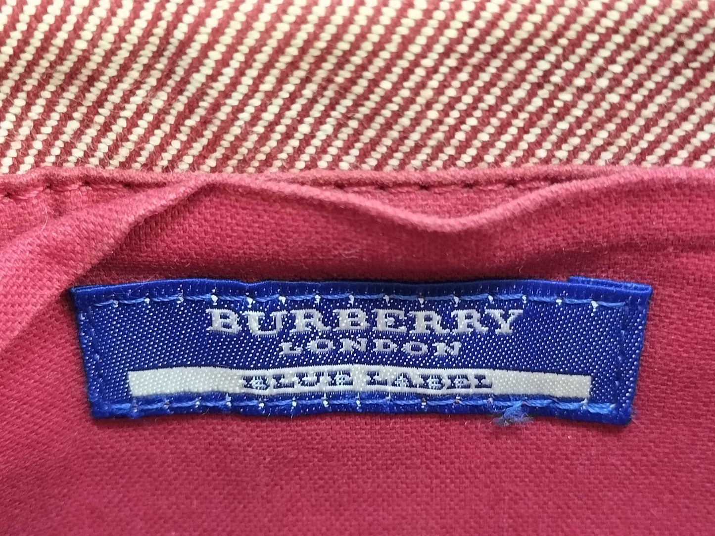 BURBERRY Nova Check Shoulder Bag Pink Shoulder Bag