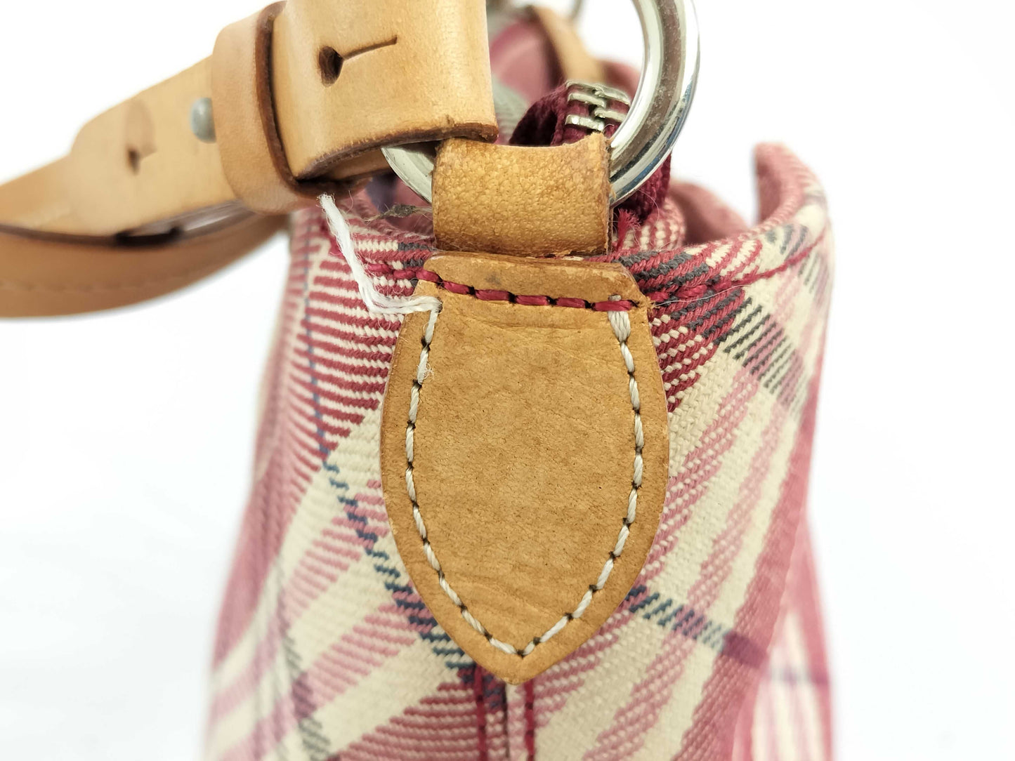 BURBERRY Nova Check Shoulder Bag Pink Shoulder Bag