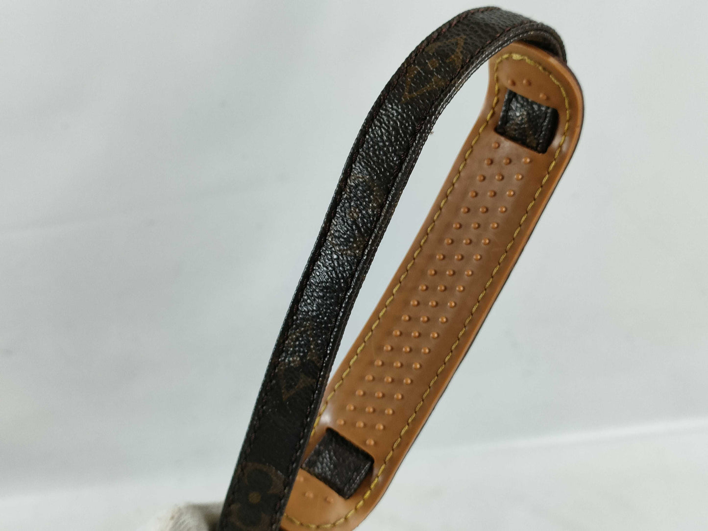 LOUIS VUITTON Monogram M45266 Danube Shoulder Bag with Torn Shoulder Strap