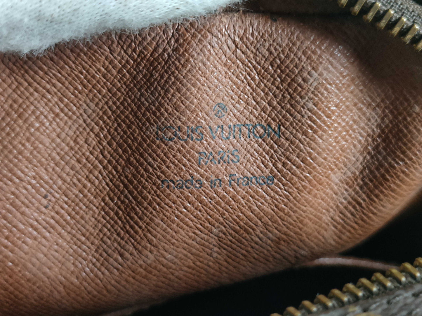 LOUIS VUITTON Monogram M45266 Danube Shoulder Bag with Torn Shoulder Strap