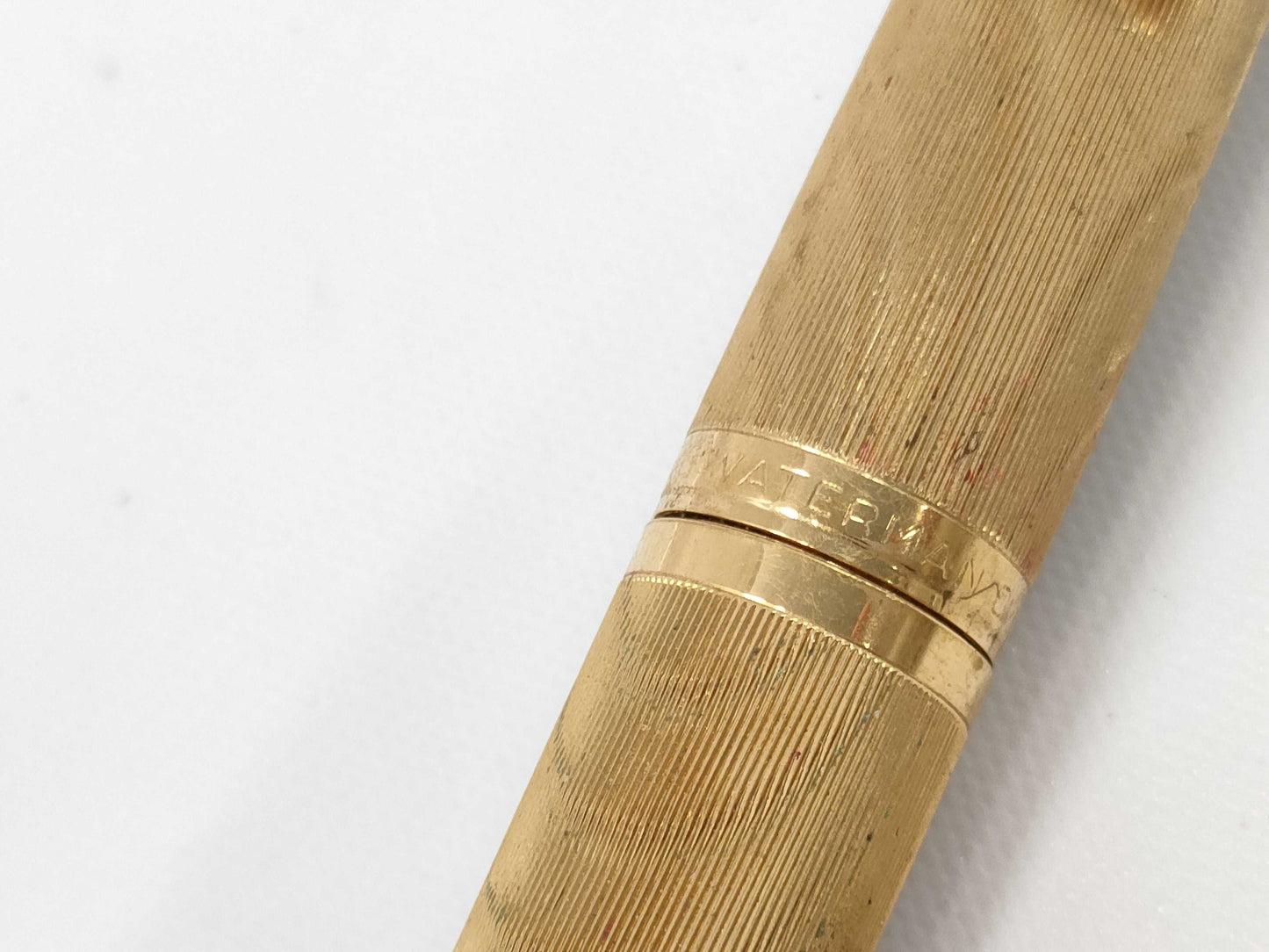 WATERMAN WATERMAN PLAQUE OR G nib 1K18 Fountain Pen Pen