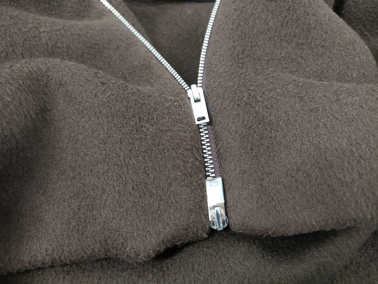 theory cashmere/wool/zip-up/collarless coat