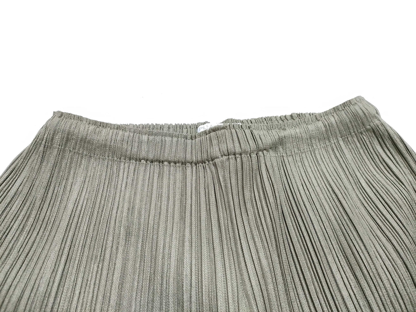 ISSEY MIYAKE Pleats Please Long Pants Khaki