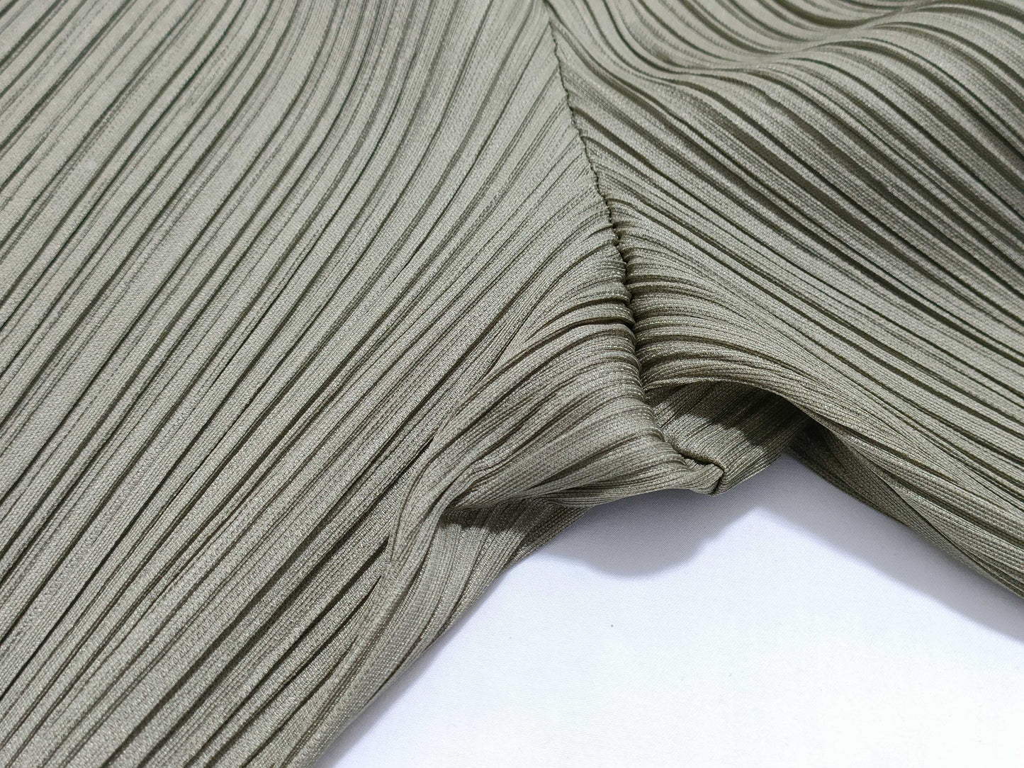 ISSEY MIYAKE Pleats Please Long Pants Khaki