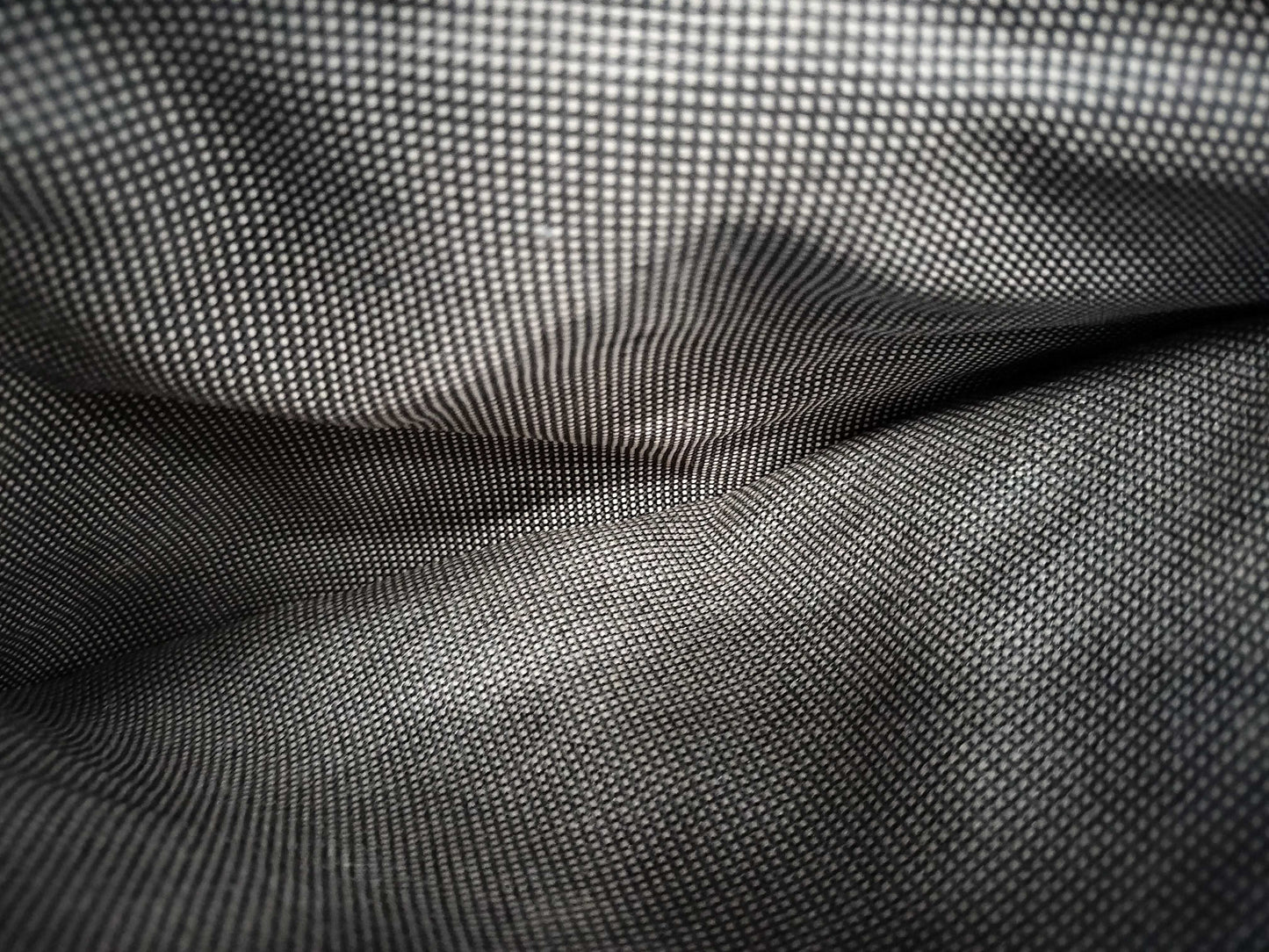 HERMES Air Line MM Tote Bag Gray with Cadena