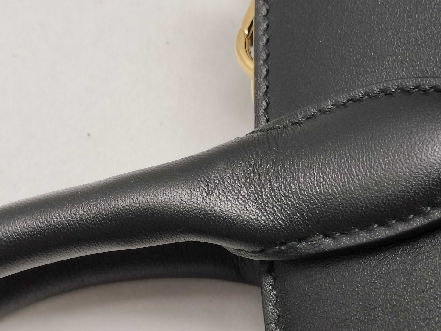 Salvatore Ferragamo Gancini 2-way black shoulder bag