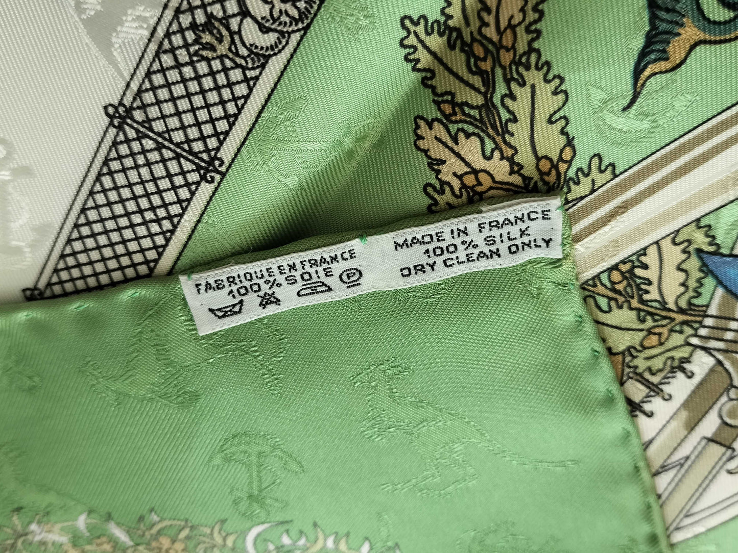 HERMES Carré "Geographer" Scarf