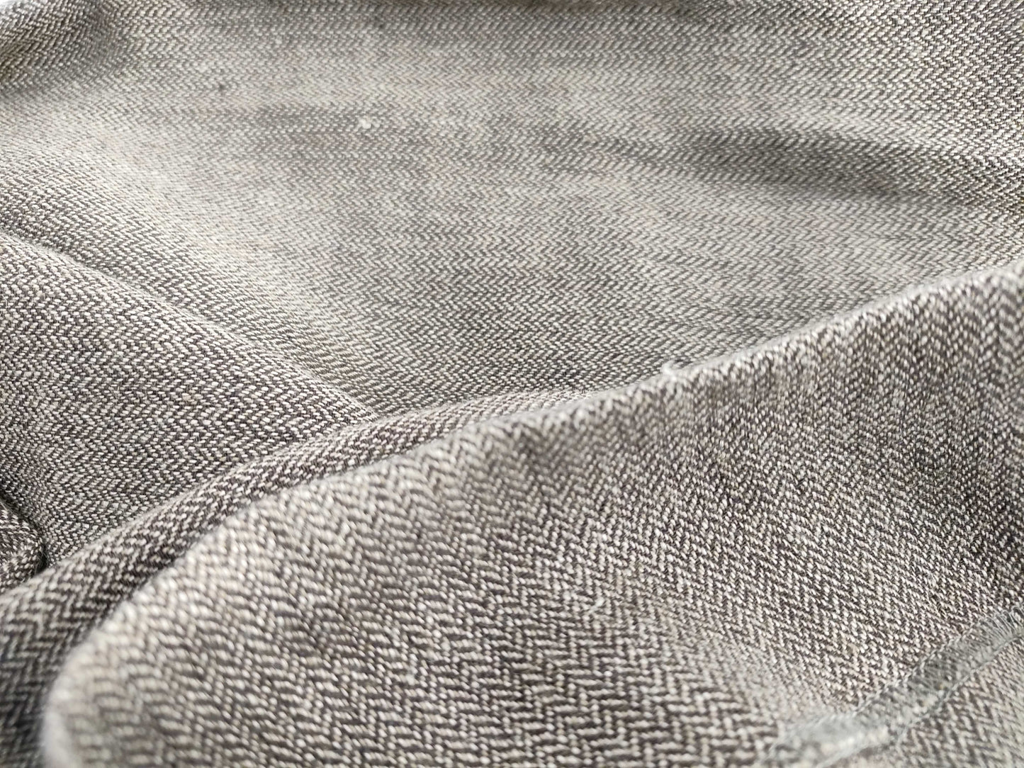 HERMES Pants Beige Linen Pants