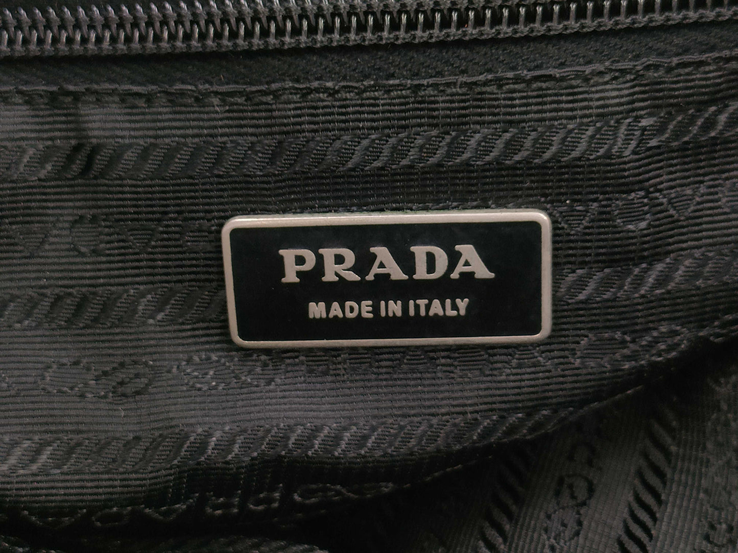 PRADA nylon Boston bag