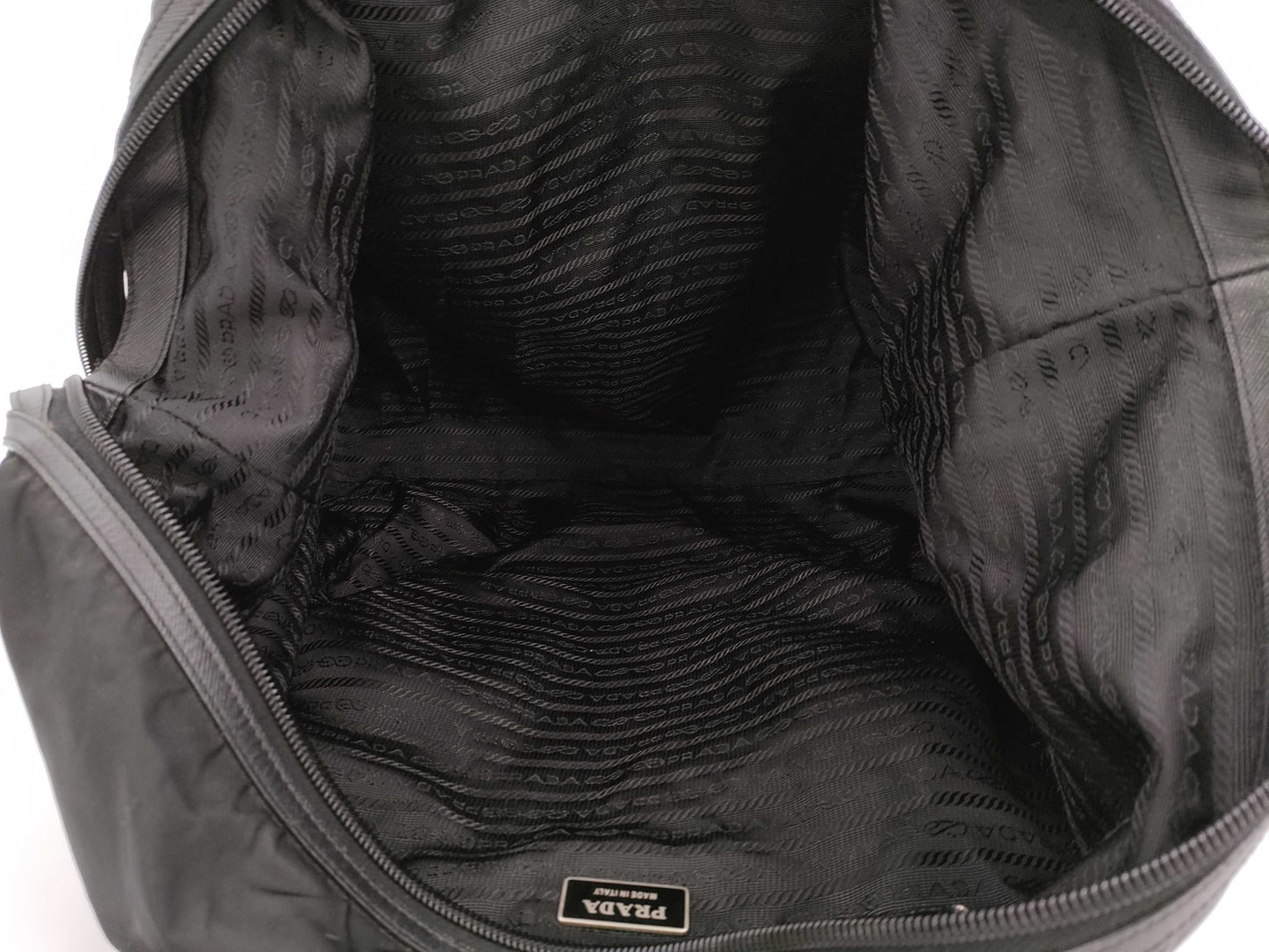 PRADA nylon Boston bag