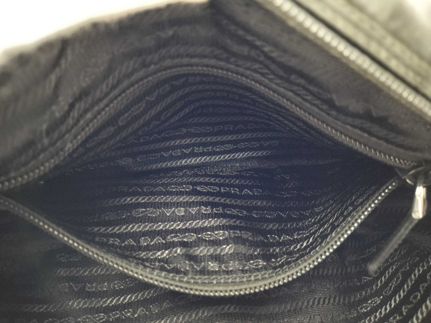 PRADA Nylon Shoulder Pouch Shoulder Bag