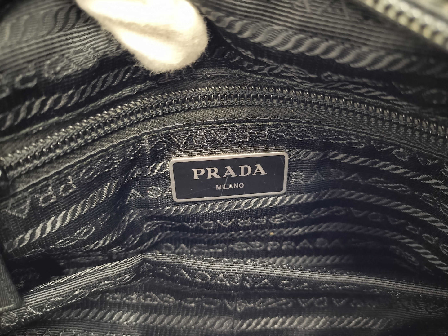 PRADA Nylon Shoulder Pouch Shoulder Bag
