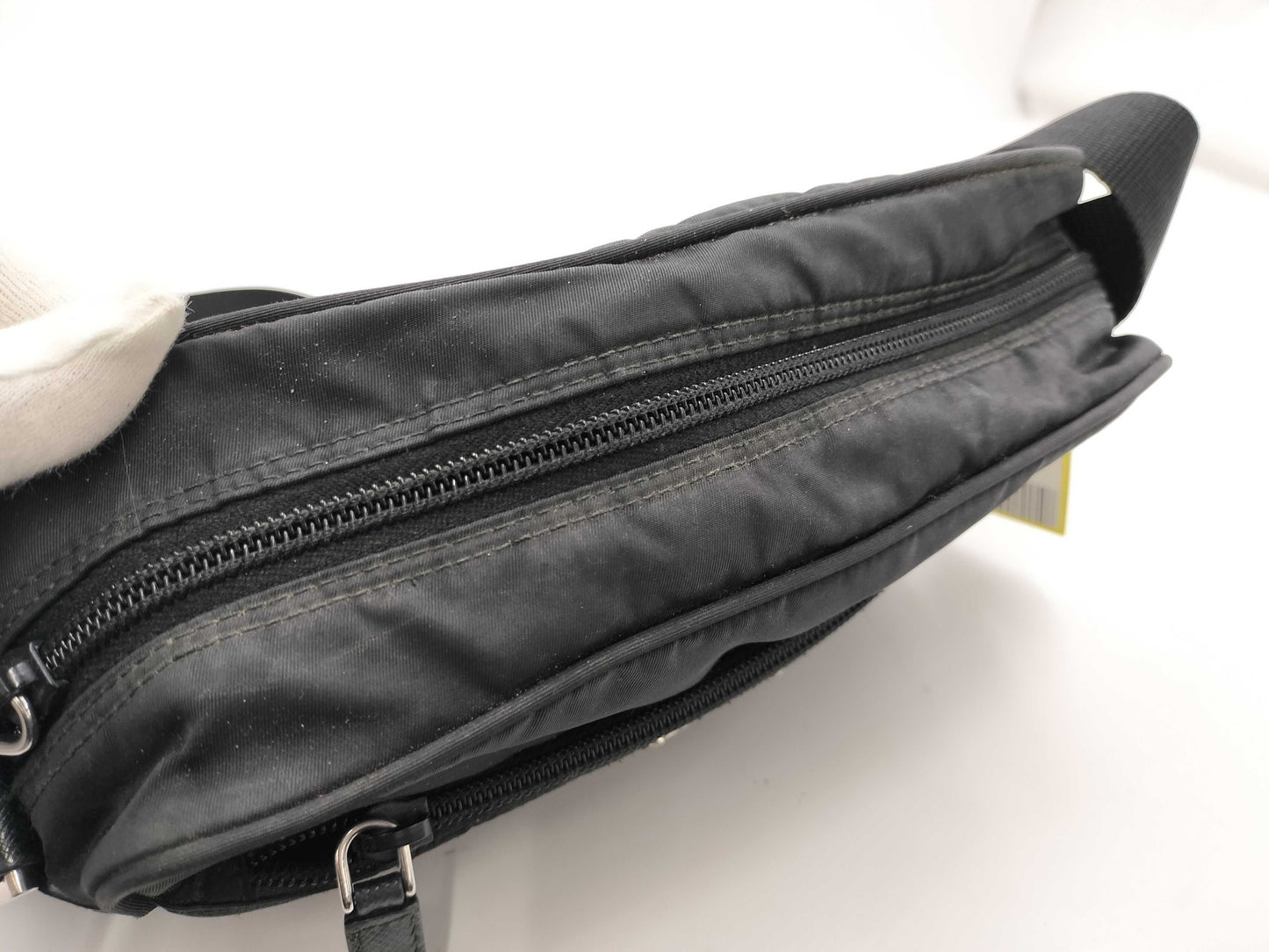 PRADA Nylon Shoulder Pouch Shoulder Bag