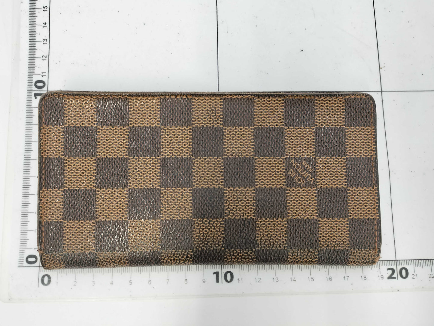 LOUIS VUITTON Damier Porte-Valeur Carte Credit Long Wallet