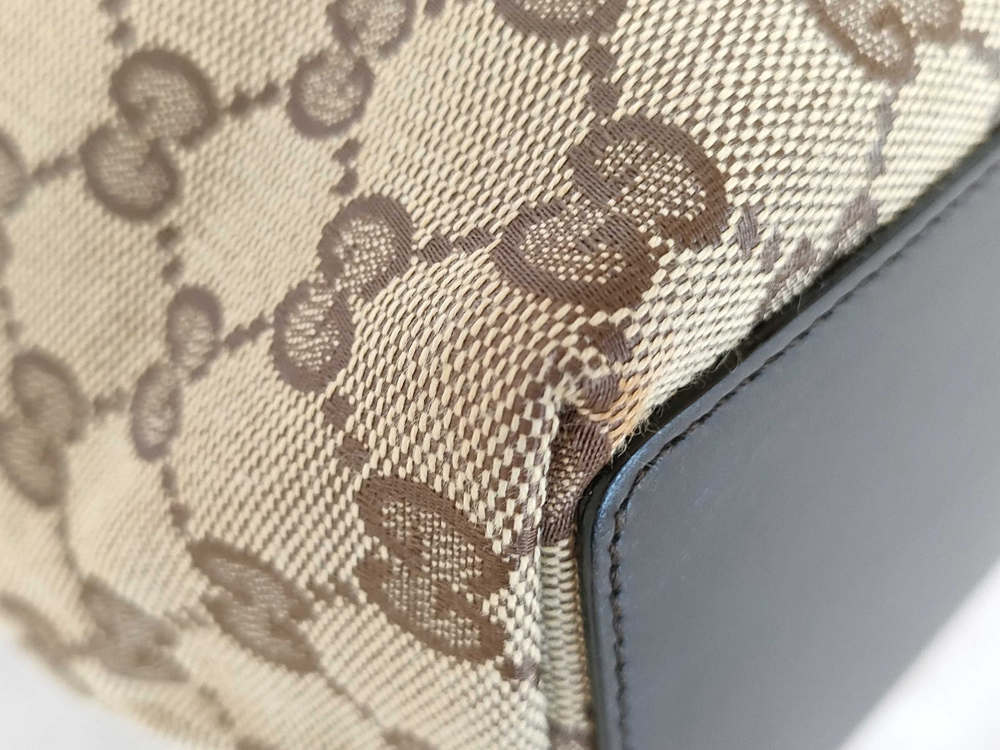 GUCCI GG Canvas 002.1098 Tote Bag