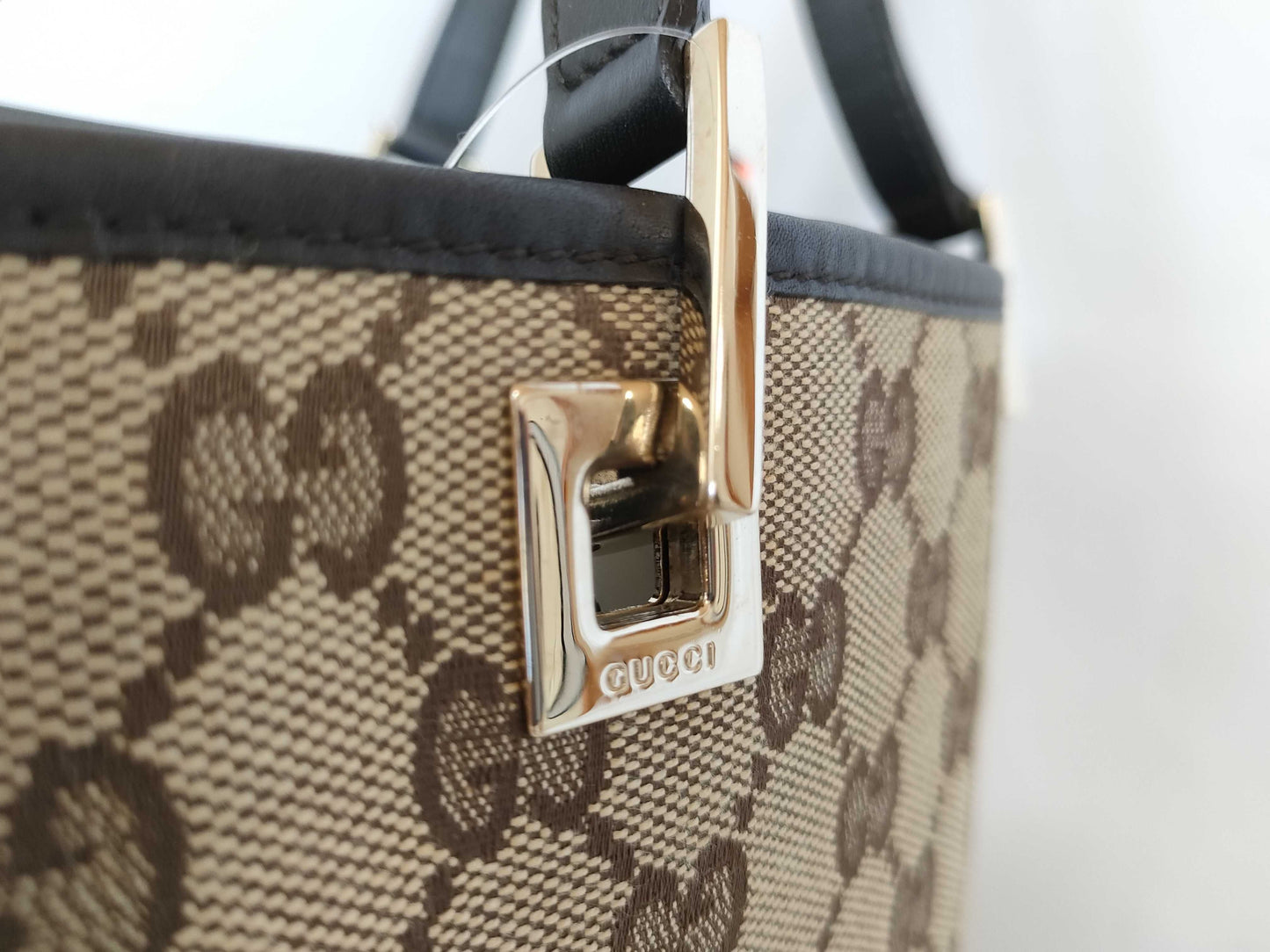 GUCCI GG Canvas 002.1098 Tote Bag