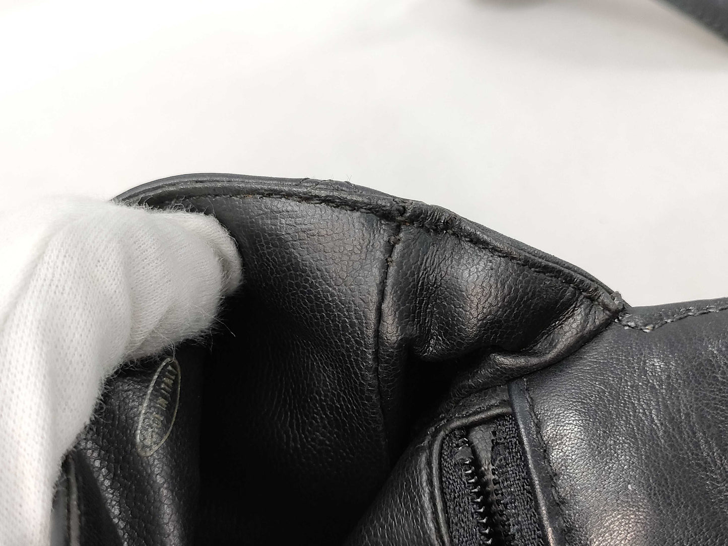 CHANEL Bicolor Lambskin Waist Pouch Shoulder Bag