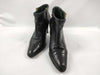 GUCCI Leather Heel Belt Motif Black Other Shoes