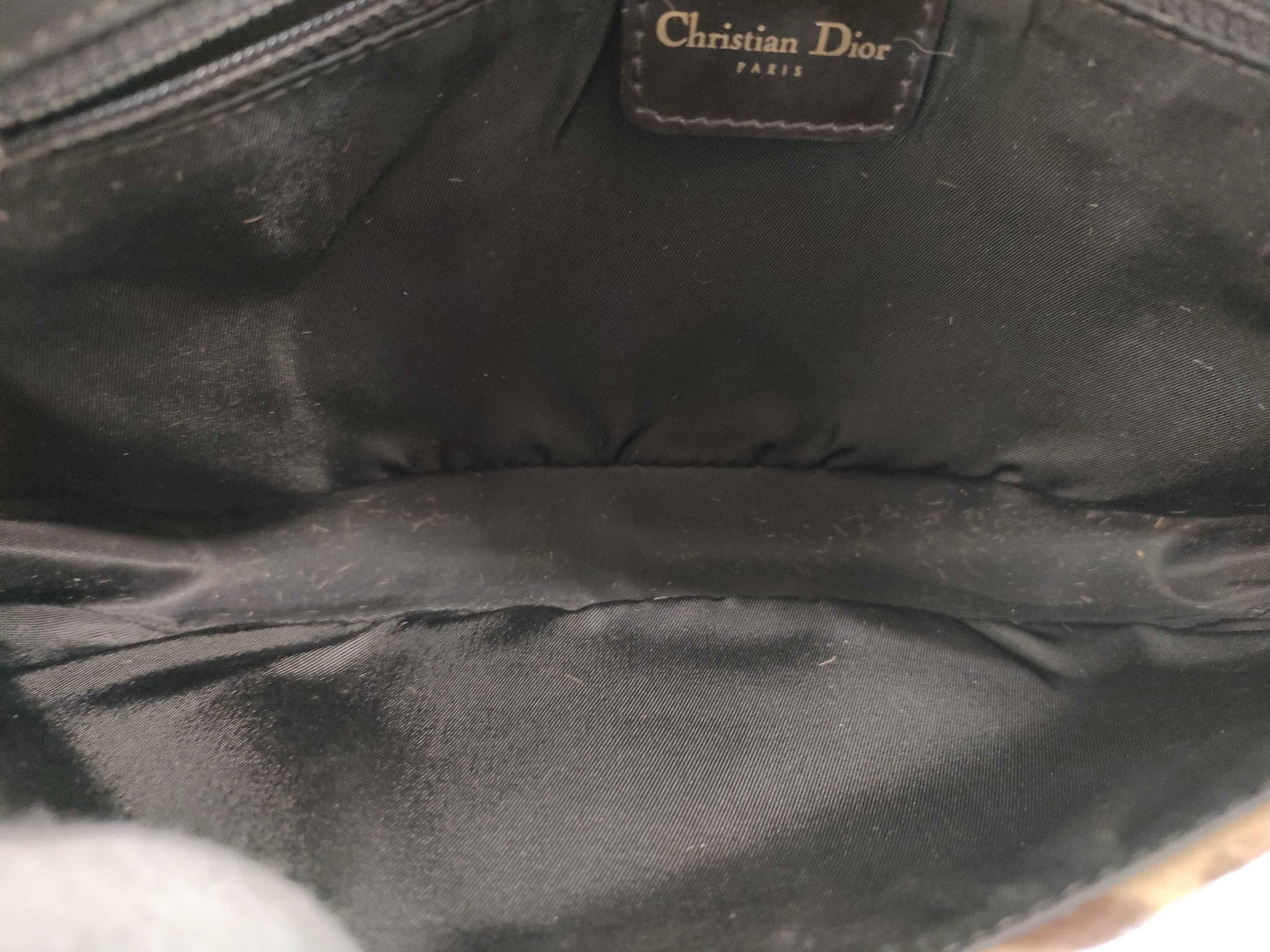 Dior pony one-shoulder shoulder bag