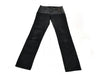 GUCCI Leather x Cotton Contrast Pants