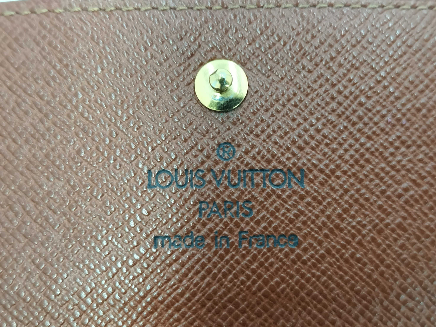 LOUIS VUITTON Monogram Double Hook Wallet