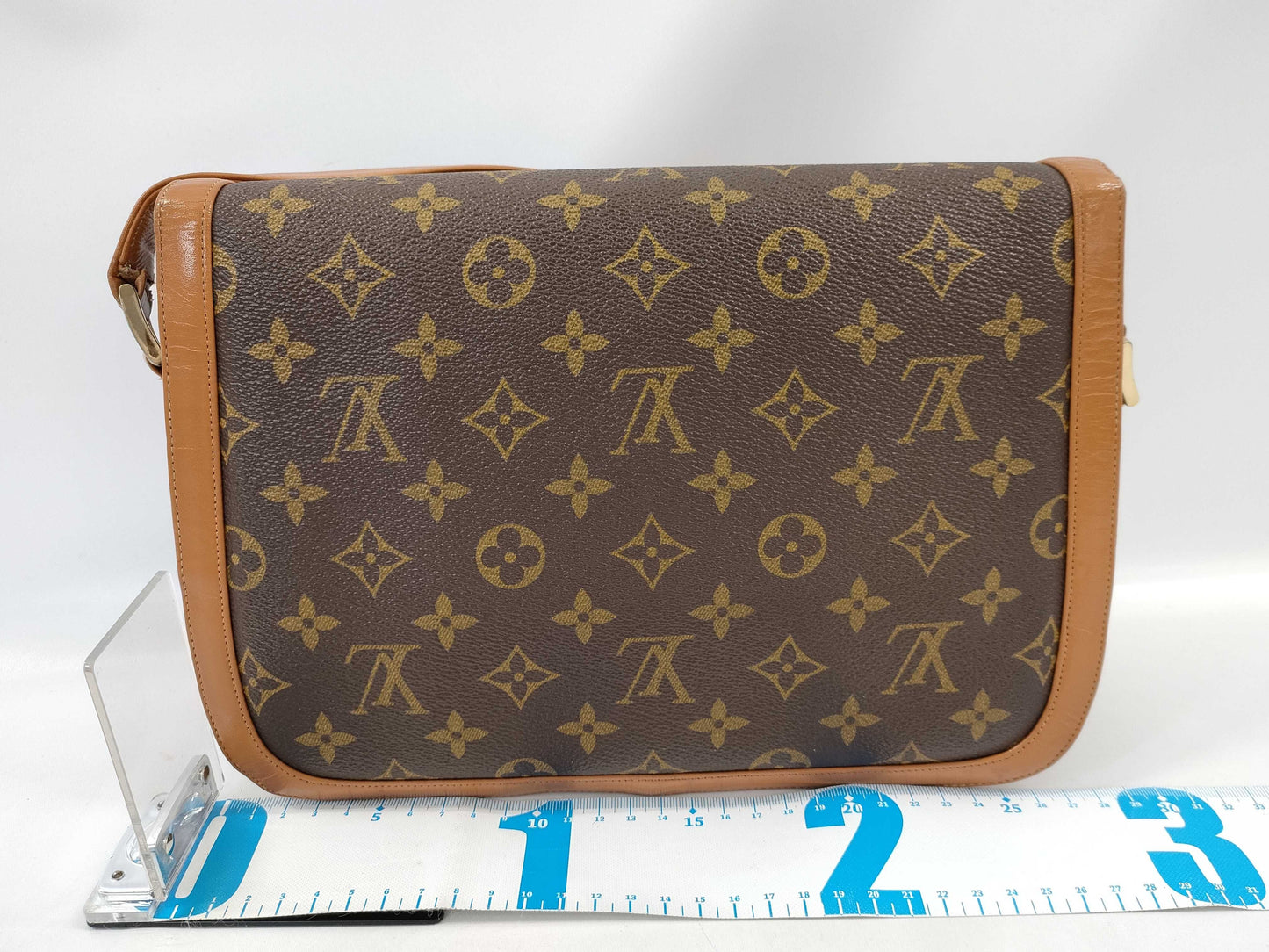 LOUIS VUITTON Monogram Made in USA Vintage Paper Tag Shoulder Bag
