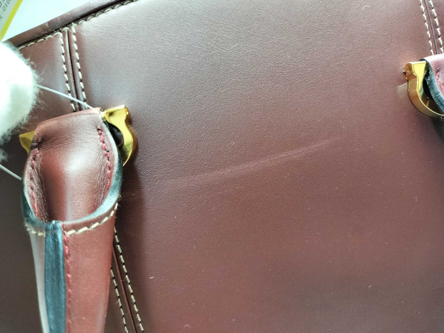 Cartier Must Leather Bordeaux Handbag