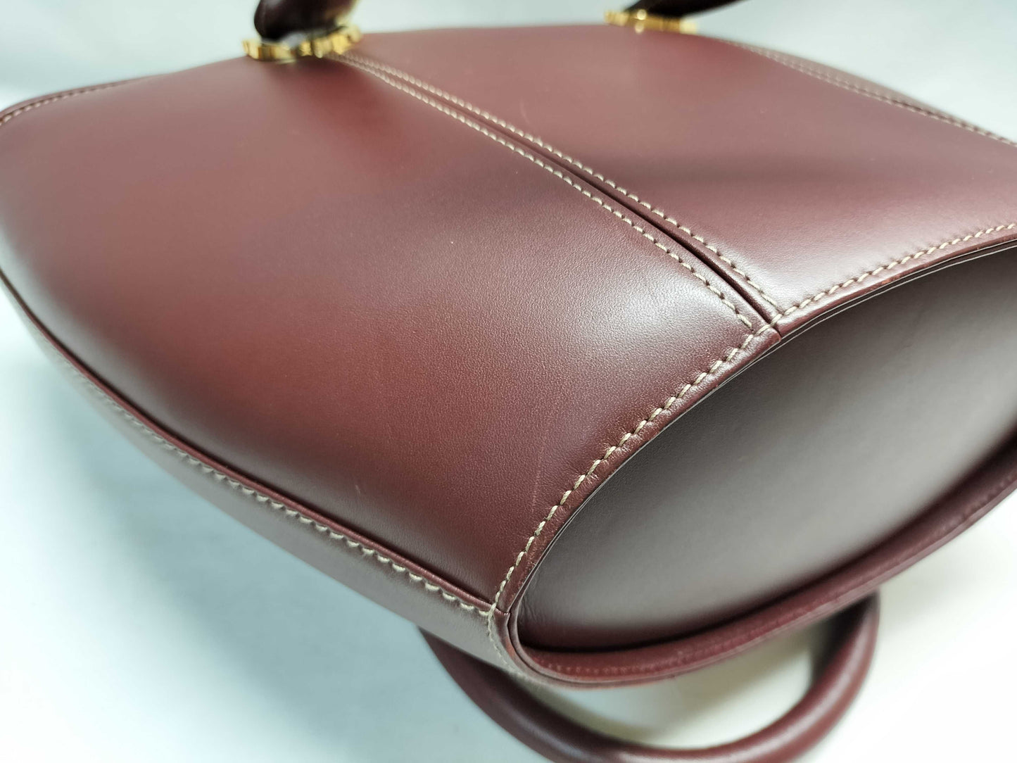 Cartier Must Leather Bordeaux Handbag