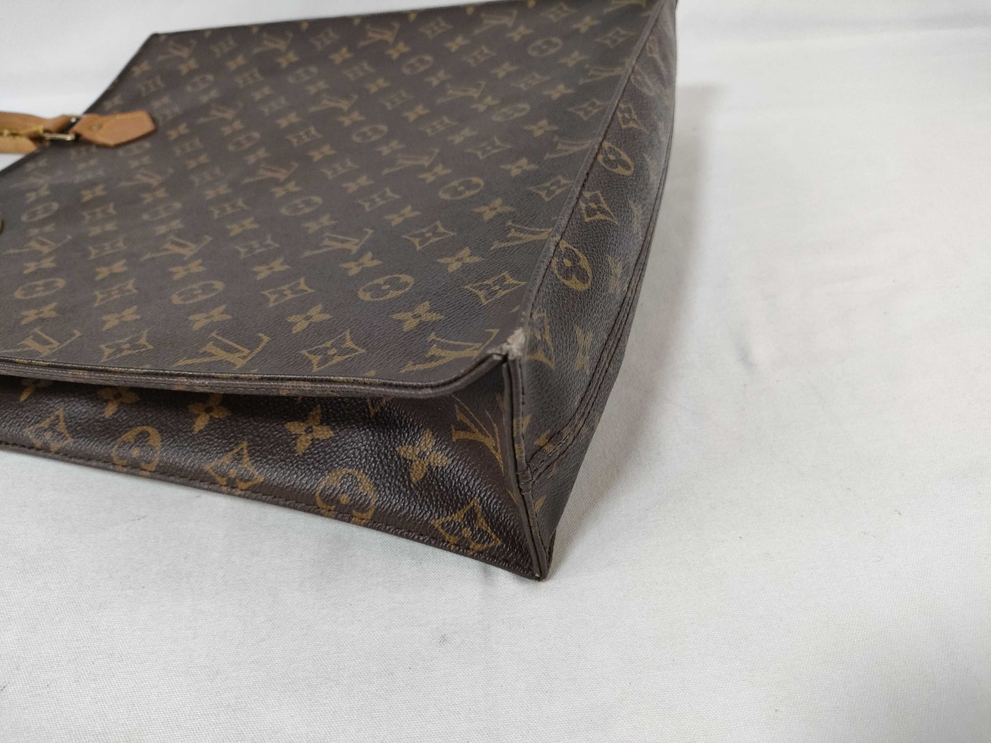 LOUIS VUITTON M51140 Monogram Sac Plat Tote Bag