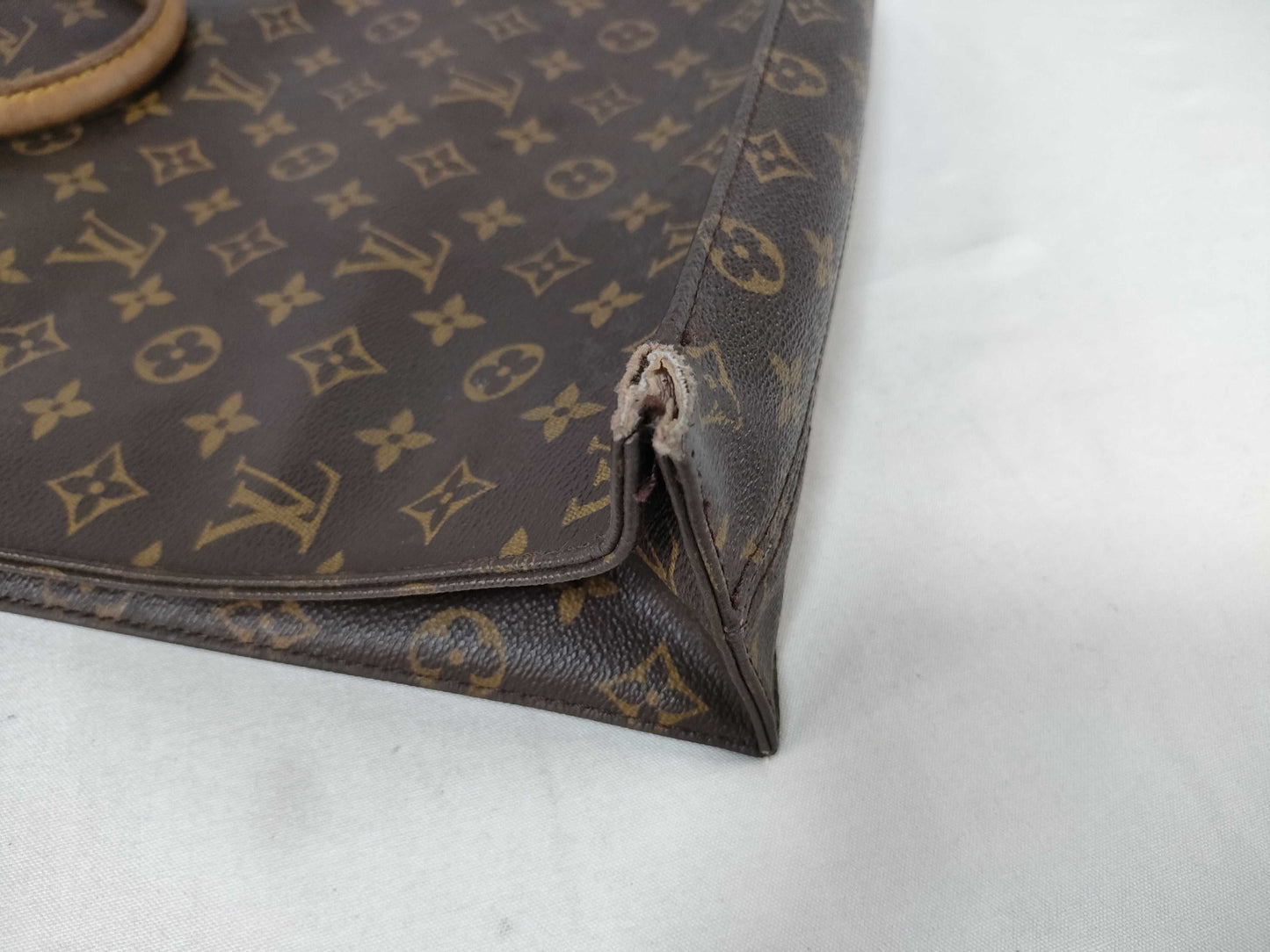 LOUIS VUITTON M51140 Monogram Sac Plat Tote Bag