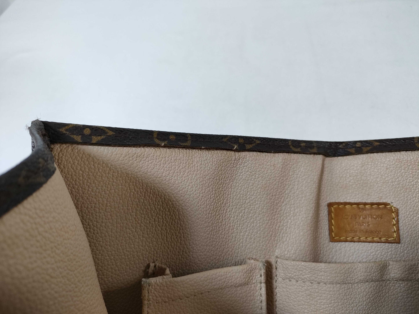 LOUIS VUITTON M51140 Monogram Sac Plat Tote Bag