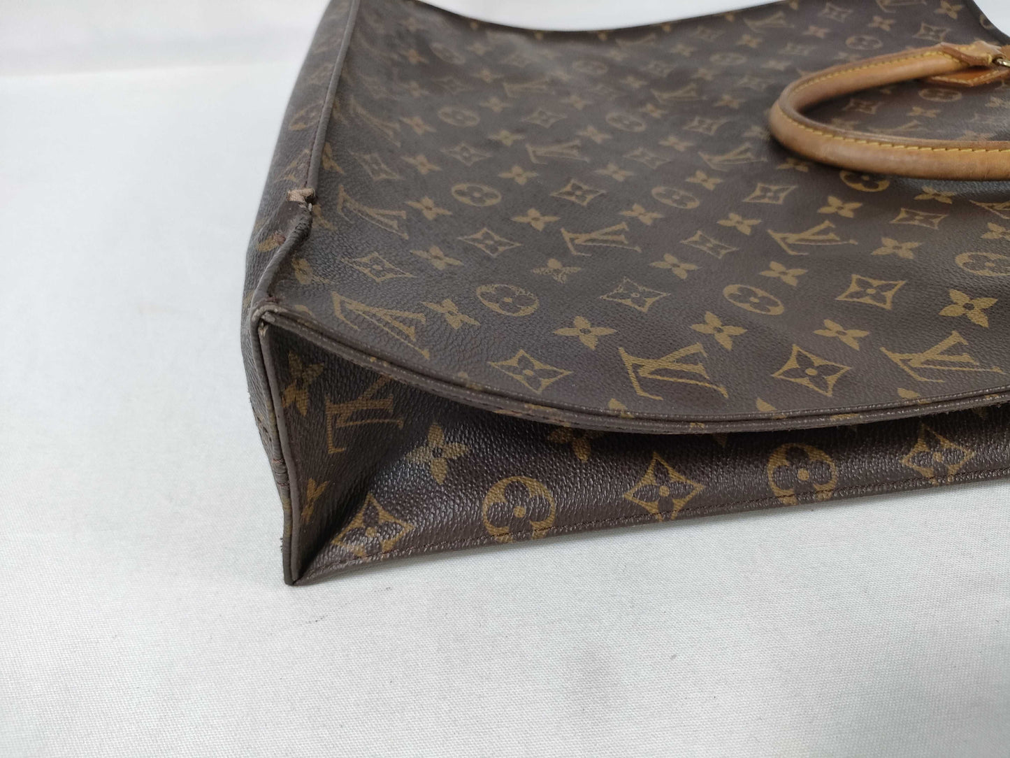 LOUIS VUITTON M51140 Monogram Sac Plat Tote Bag