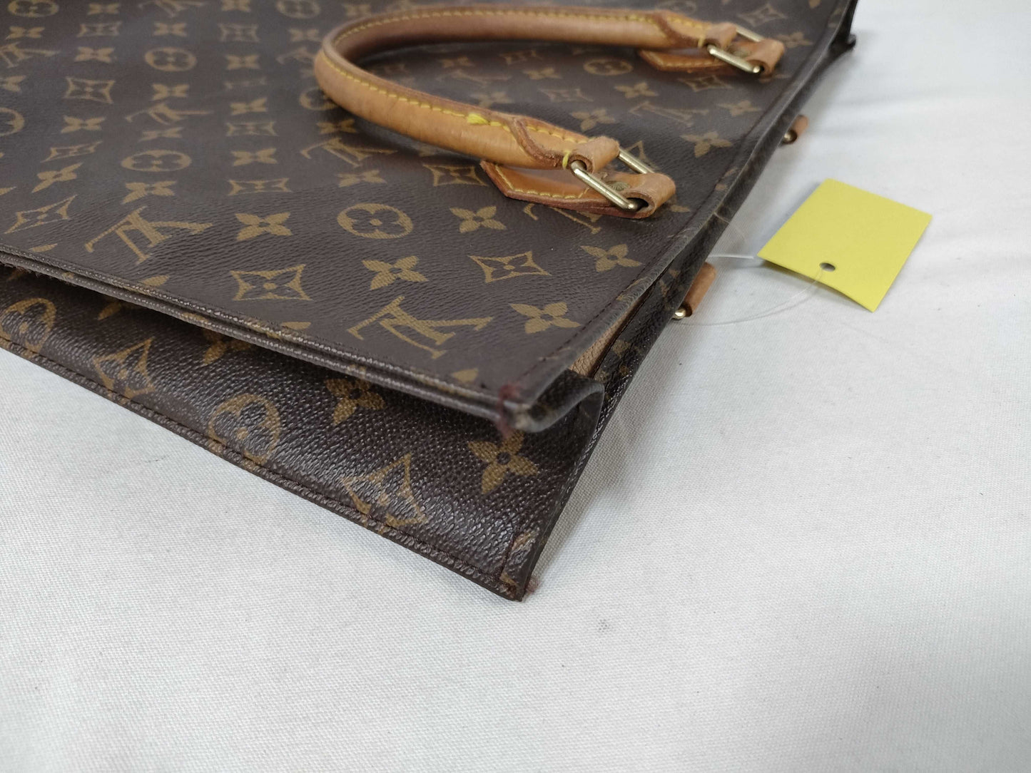 LOUIS VUITTON M51140 Monogram Sac Plat Tote Bag