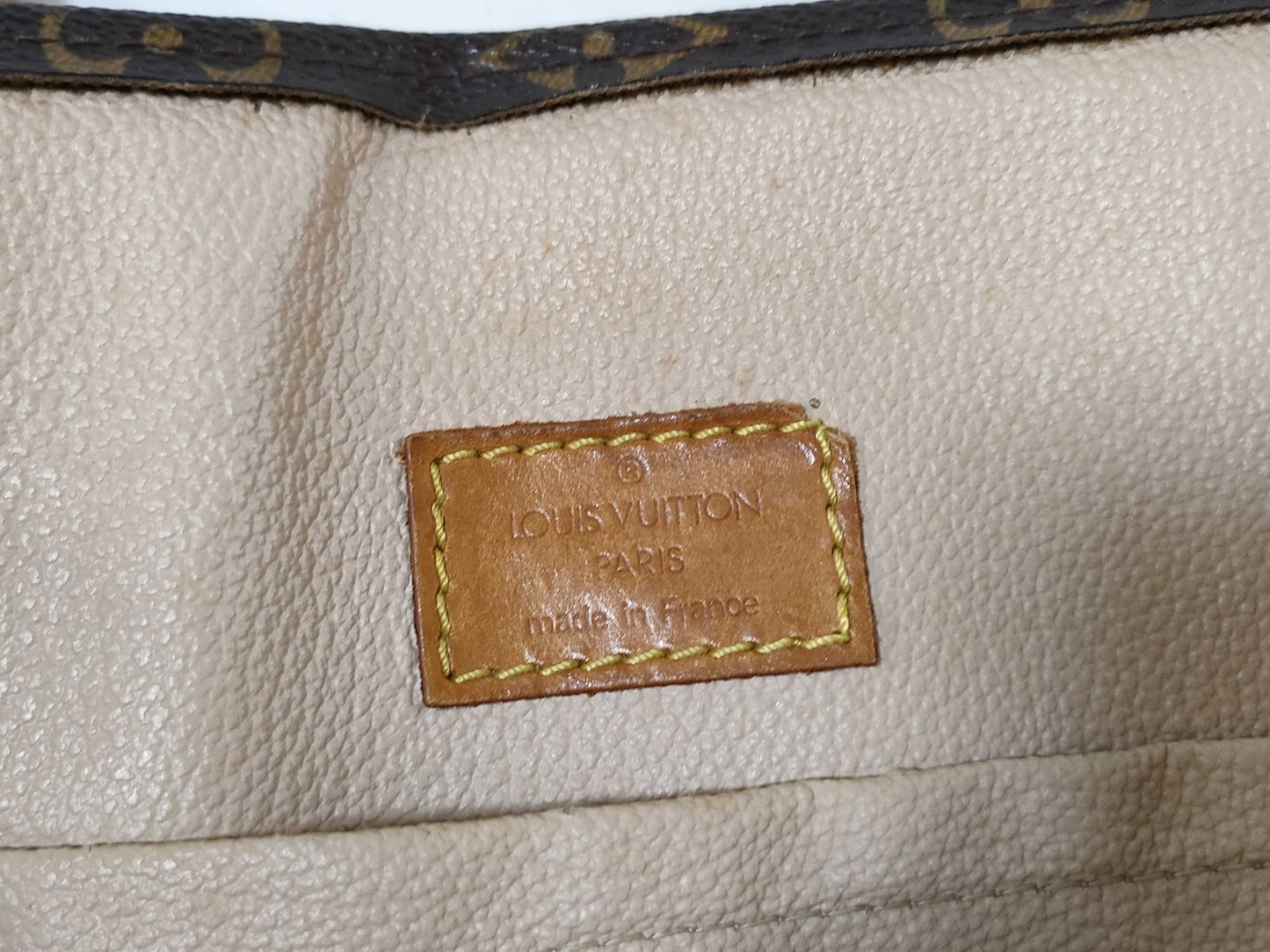 LOUIS VUITTON M51140 Monogram Sac Plat Tote Bag