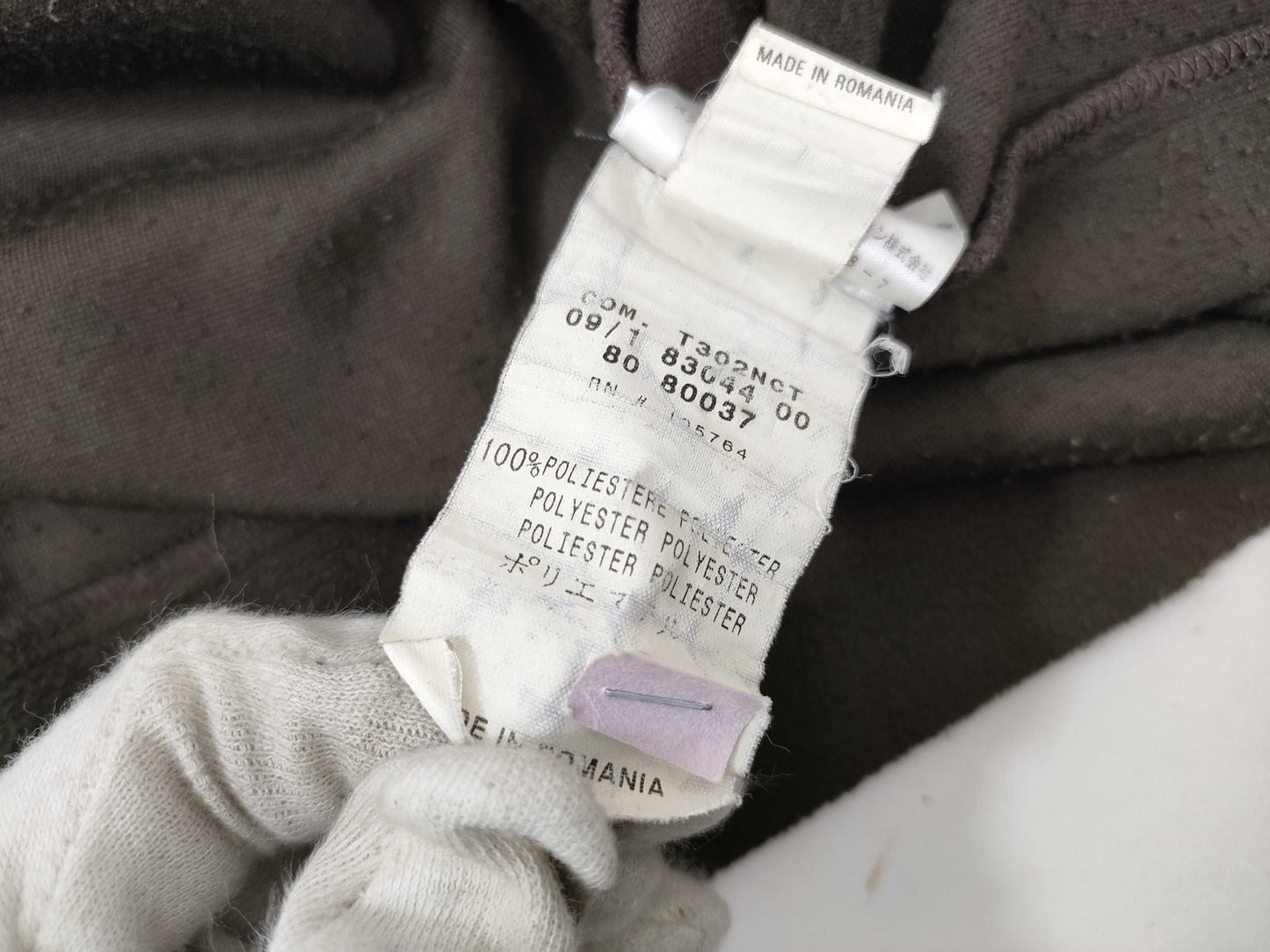 MONCLER Fleece Pull Zip Jacket