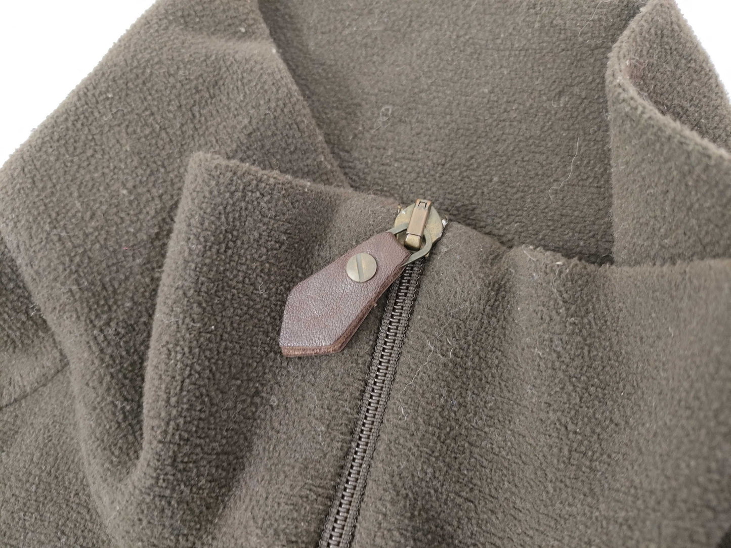 MONCLER Fleece Pull Zip Jacket