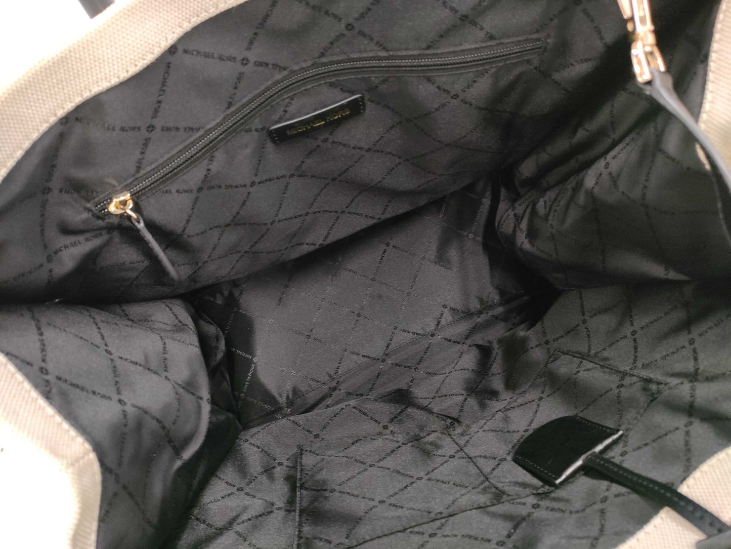 Michael Kors Canvas Tote 2-Way Tote Bag