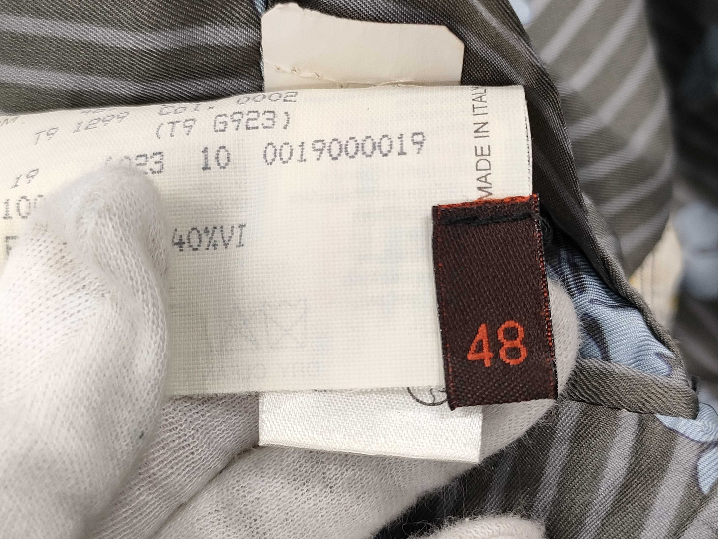 ETRO Suit, Striped, Men's, Other Apparel