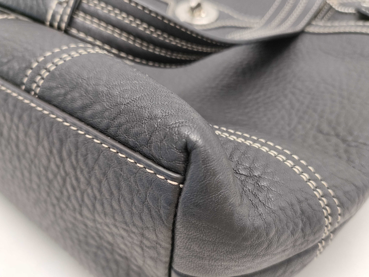 COACH leather handbag
