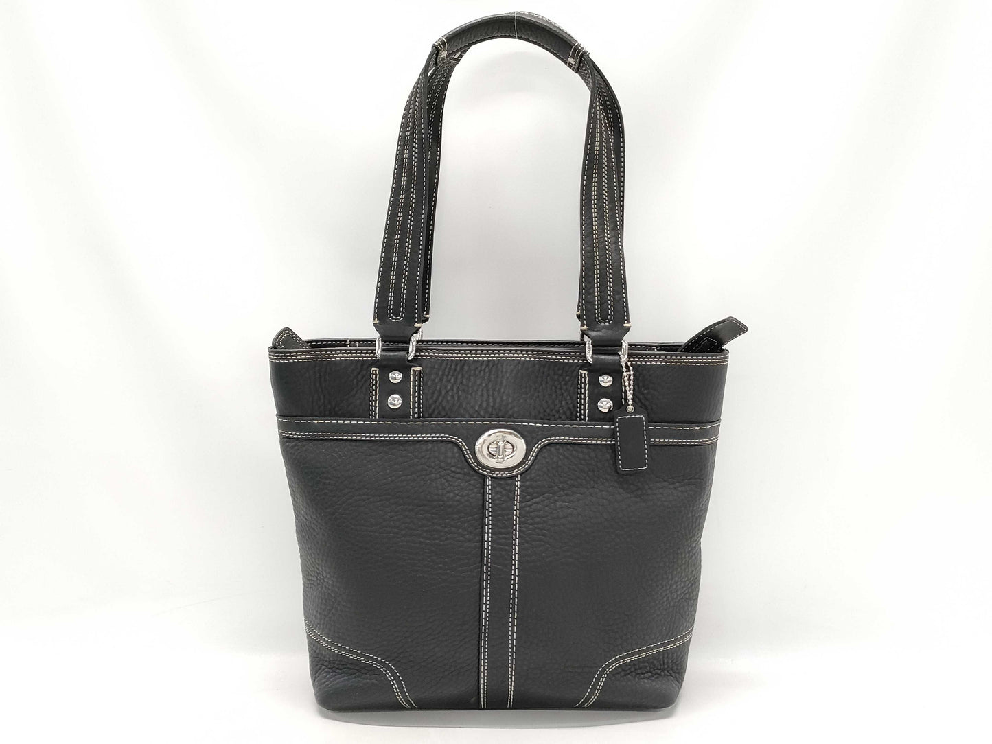COACH leather handbag