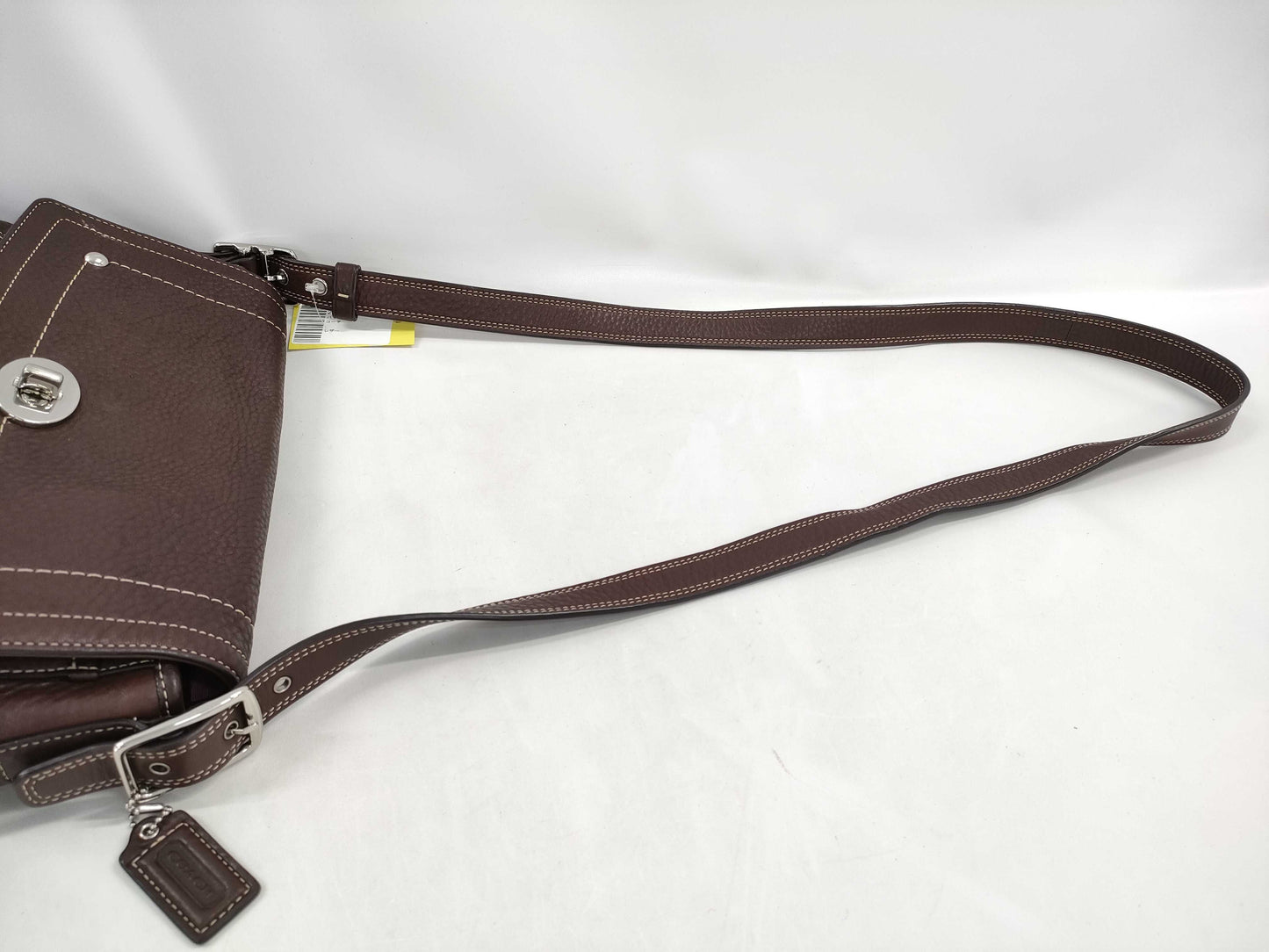 COACH leather shoulder bag