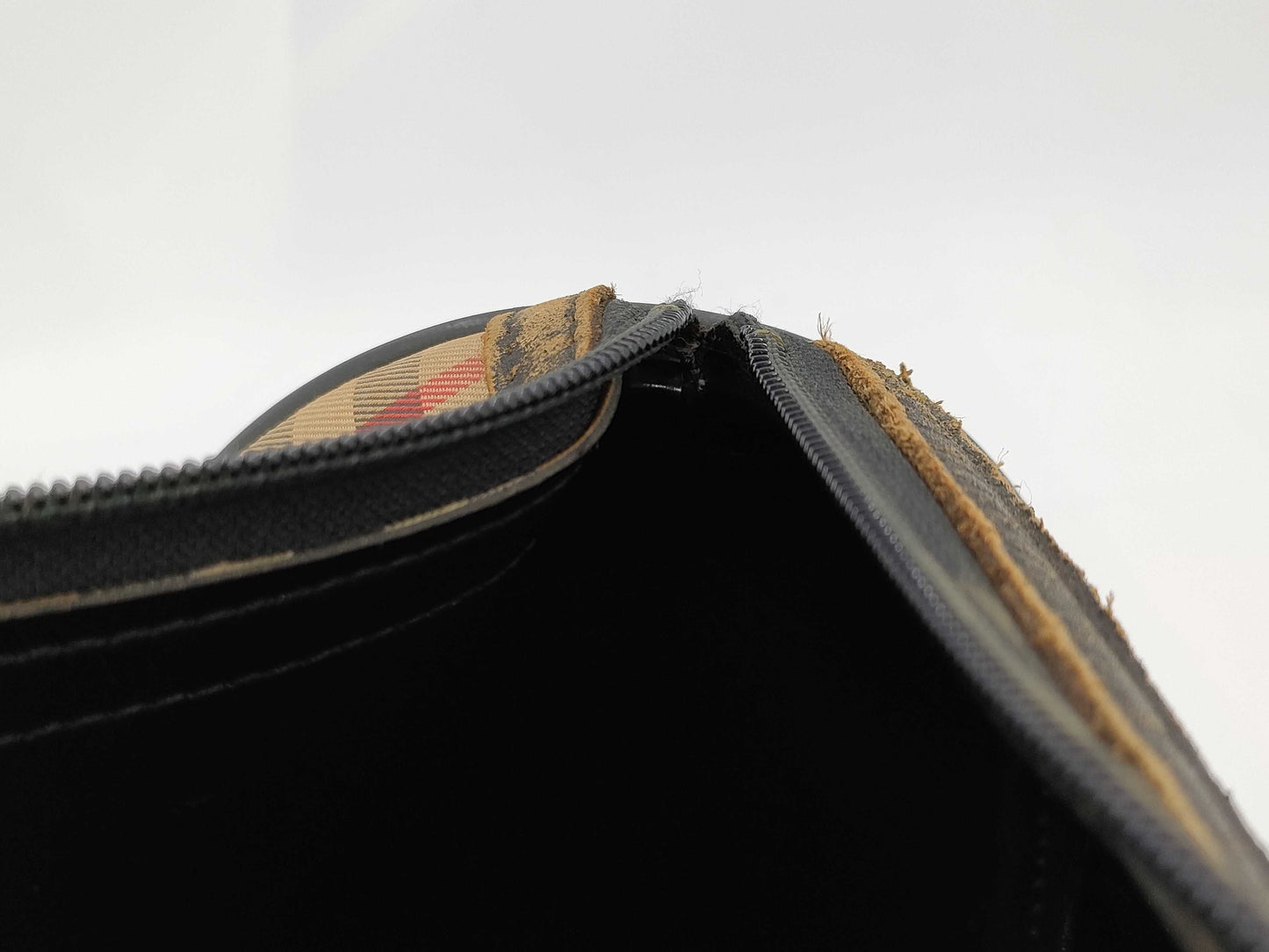 BURBERRY Nova Check Mini Boston Bag