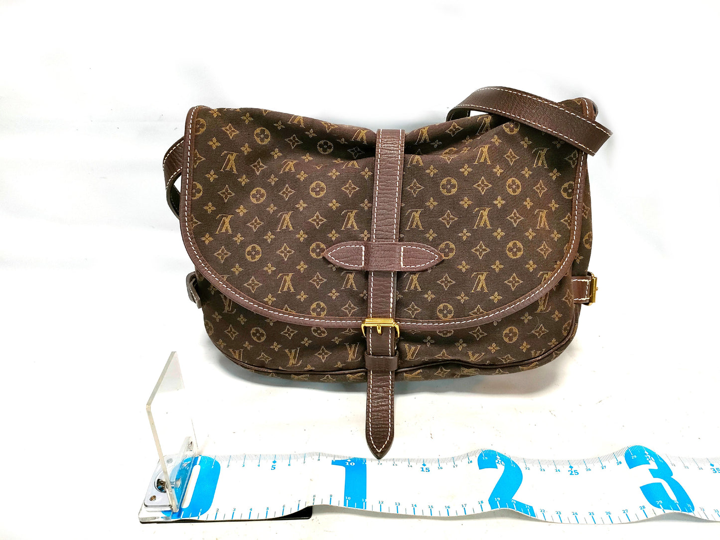 LOUIS VUITTON M80037 Monogram Mini Lin Saumur 30 MB0037 Shoulder Bag
