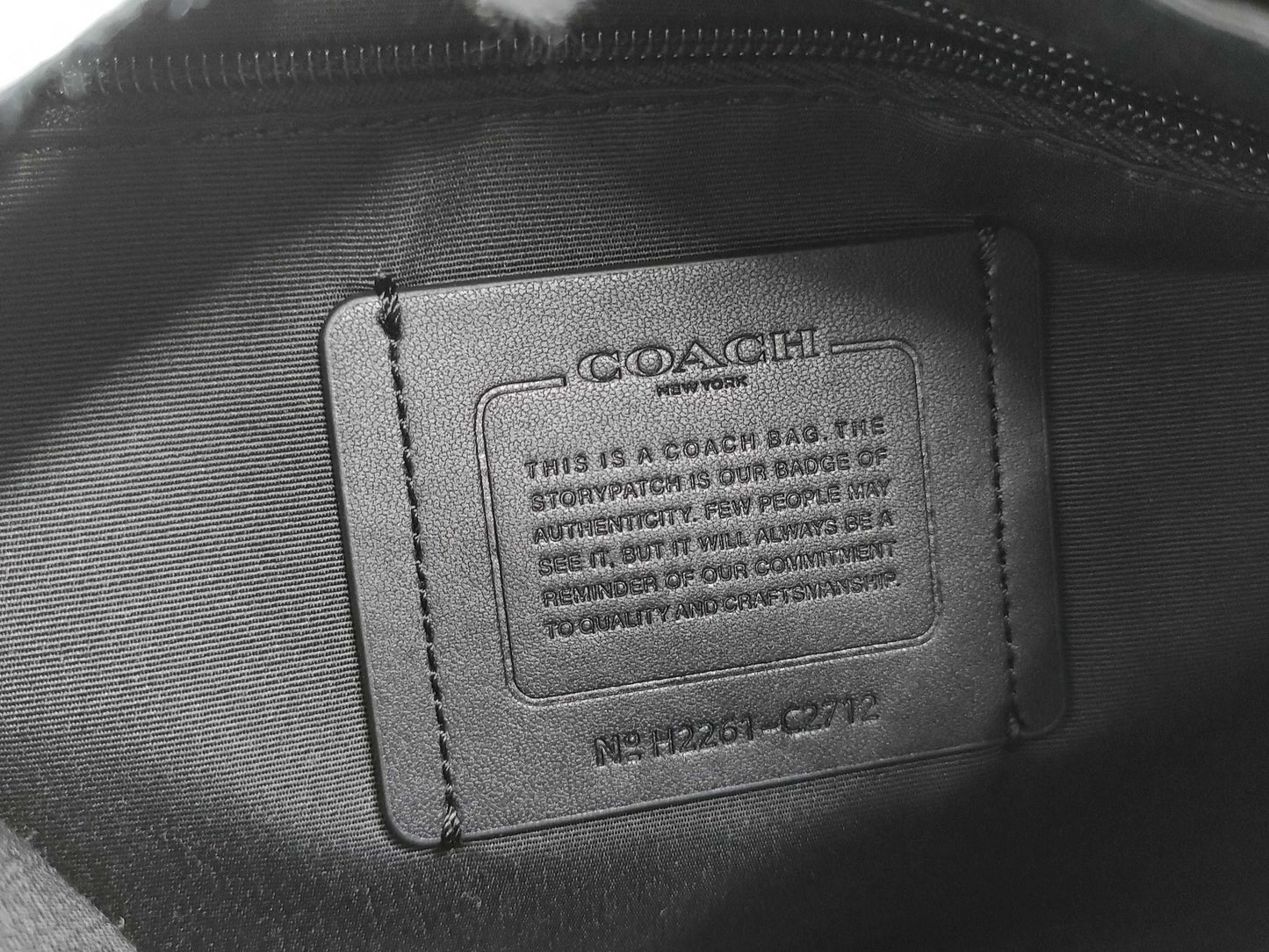 COACH Signature c2712 Backpack