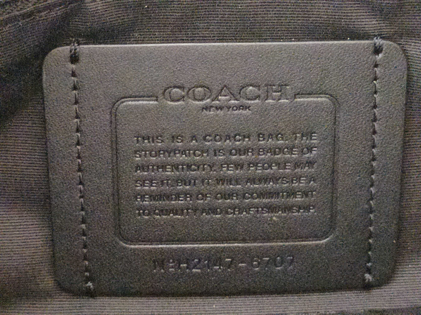 COACH Signature 6707 Tote Bag