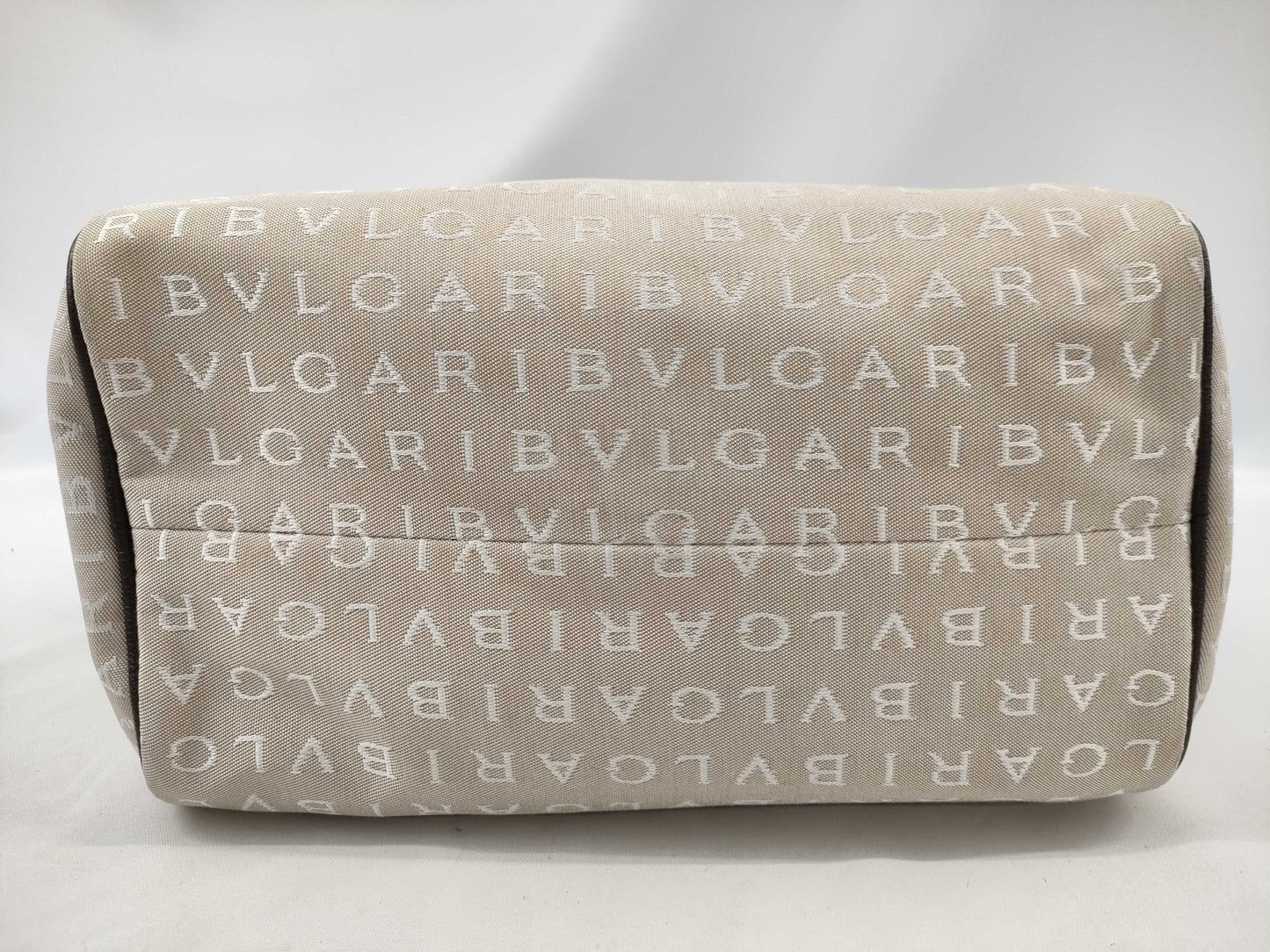 BVLGARI Logomania Logomania Hand Nylon x Canvas Handbag