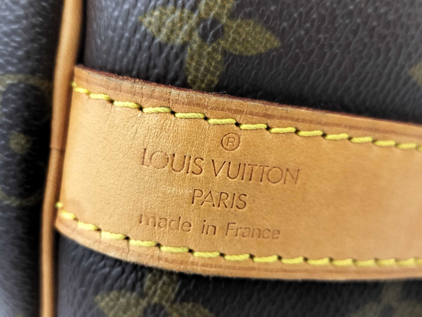 LOUIS VUITTON Monogram M41424 Keepall 55 Boston Bag
