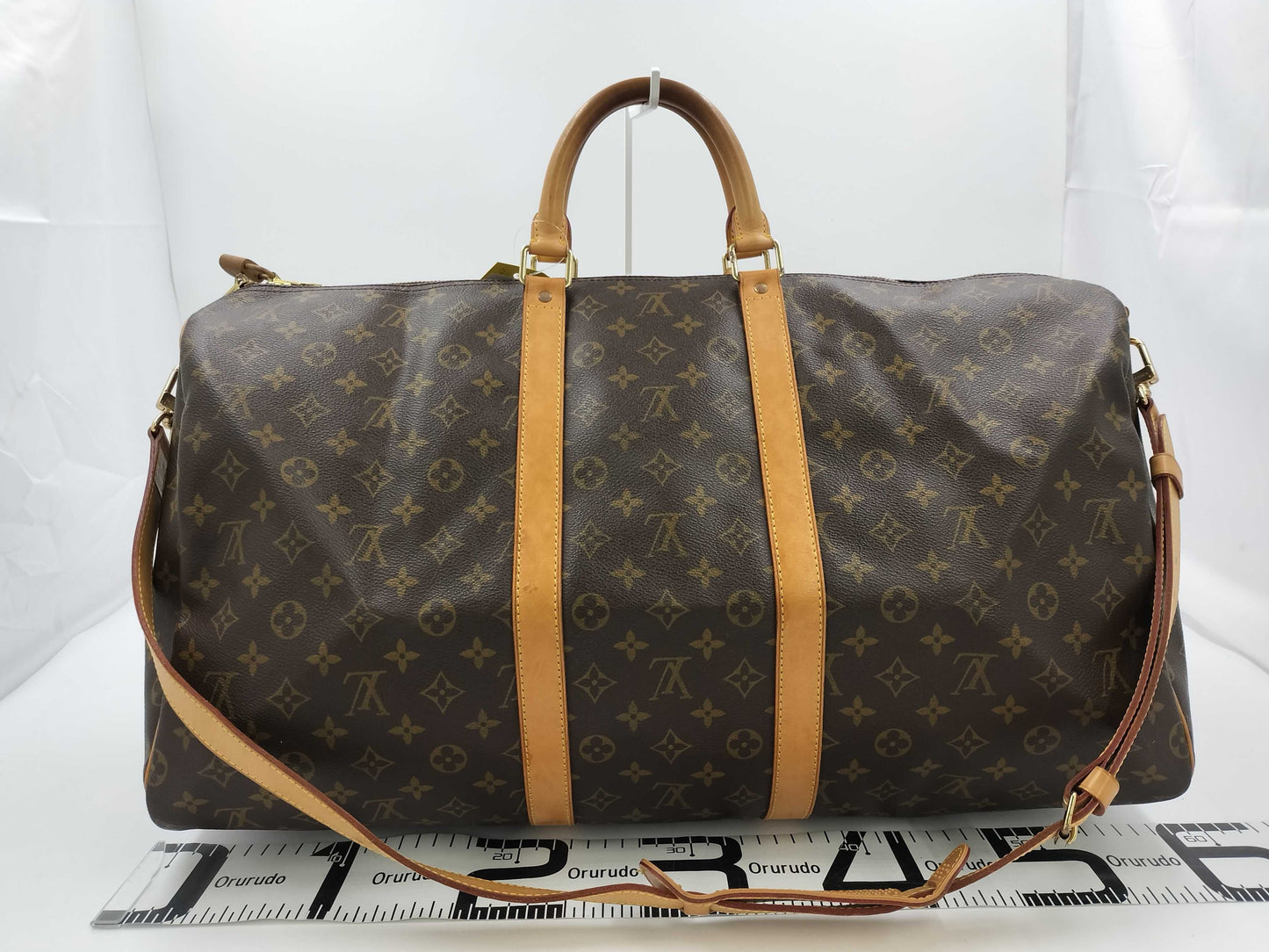 LOUIS VUITTON Monogram M41424 Keepall 55 Boston Bag
